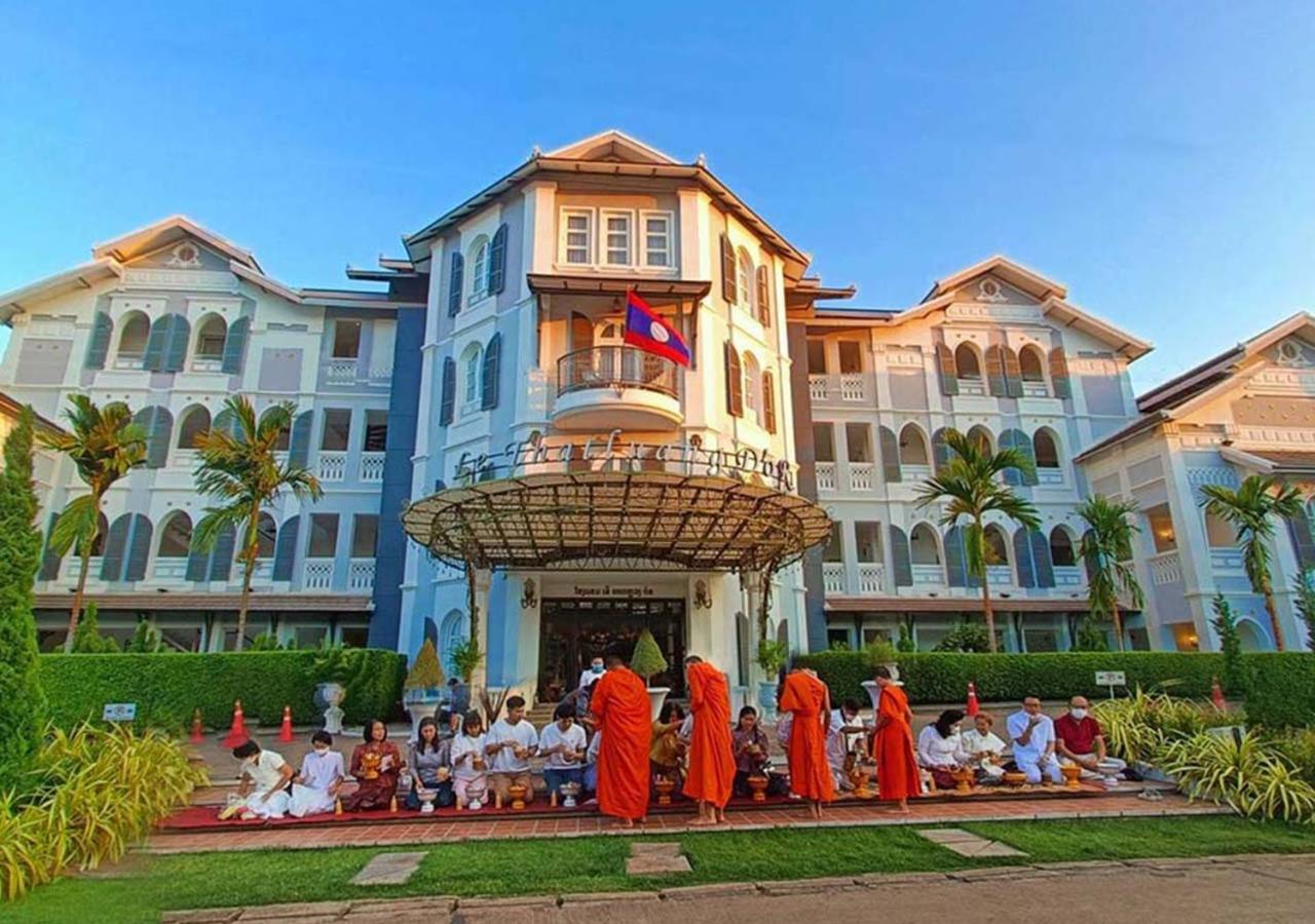 เลอ ธาตุหลวง ดอร์ บูทิก โฮเต็ล Hotel เวียงจันทน์ ภายนอก รูปภาพ