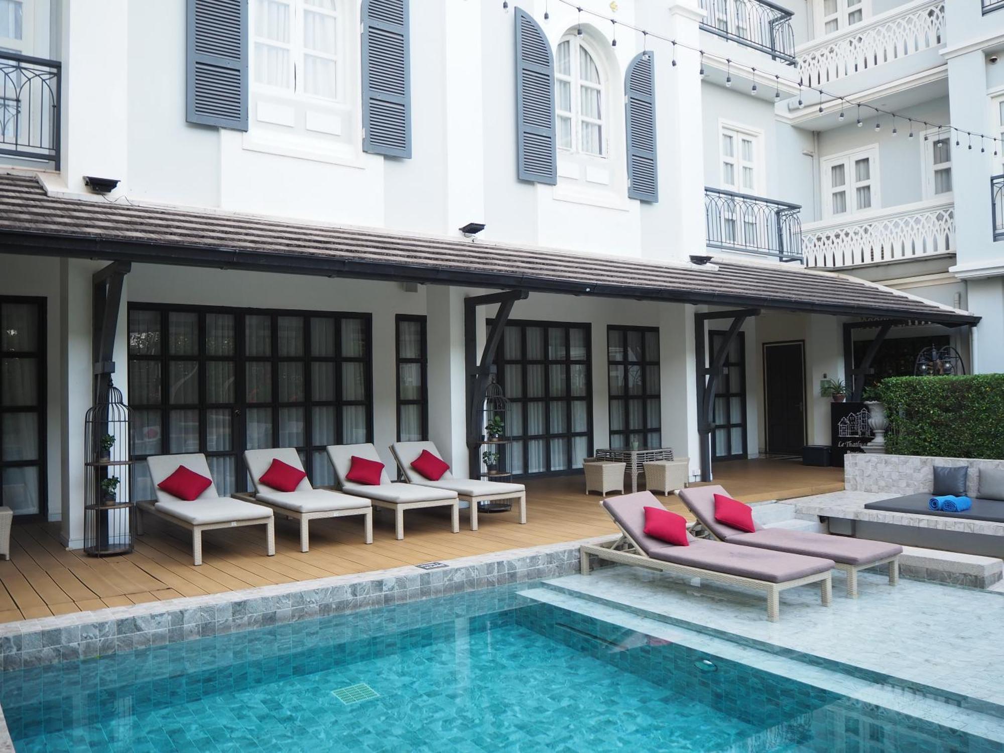 เลอ ธาตุหลวง ดอร์ บูทิก โฮเต็ล Hotel เวียงจันทน์ ภายนอก รูปภาพ